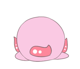 Little Pink Monster sticker #14654699