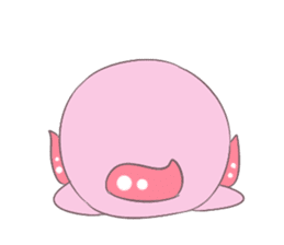 Little Pink Monster sticker #14654699