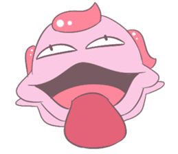 Little Pink Monster sticker #14654706