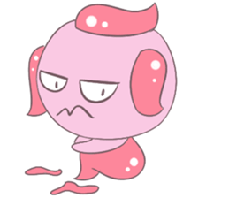 Little Pink Monster sticker #14654708