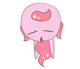 Little Pink Monster sticker #14654710