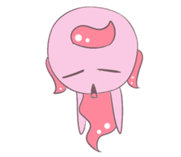 Little Pink Monster sticker #14654710