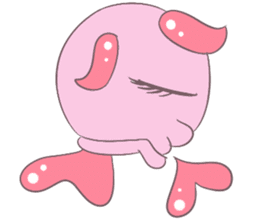 Little Pink Monster sticker #14654712