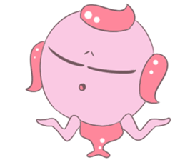 Little Pink Monster sticker #14654714