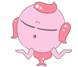 Little Pink Monster sticker #14654714