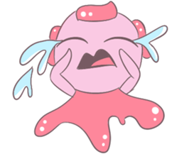 Little Pink Monster sticker #14654717