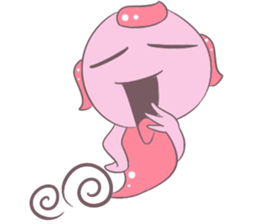 Little Pink Monster sticker #14654718