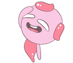 Little Pink Monster sticker #14654719