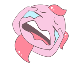 Little Pink Monster sticker #14654720