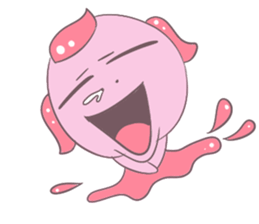 Little Pink Monster sticker #14654722