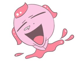 Little Pink Monster sticker #14654722