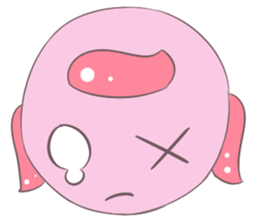 Little Pink Monster sticker #14654726