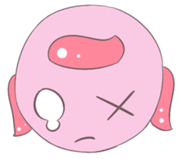 Little Pink Monster sticker #14654726