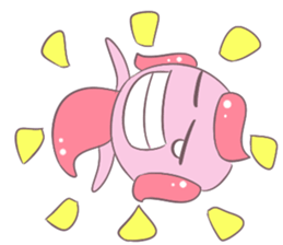 Little Pink Monster sticker #14654729