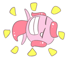 Little Pink Monster sticker #14654729