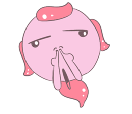 Little Pink Monster sticker #14654732