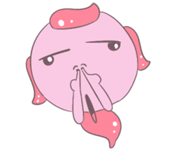 Little Pink Monster sticker #14654732