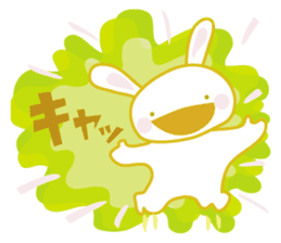 usapi-cute rabbit sticker #14655207