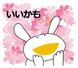 usapi-cute rabbit sticker #14655223