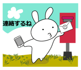 usapi-cute rabbit sticker #14655234