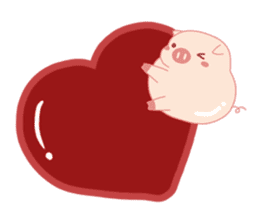 My Cute Lovely Pig in Messages sticker #14655363