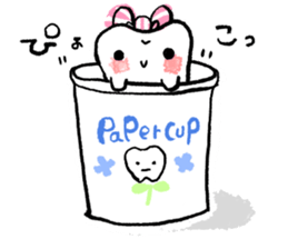 a tooth for a tooth. sticker #14655455