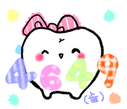 a tooth for a tooth. sticker #14655461