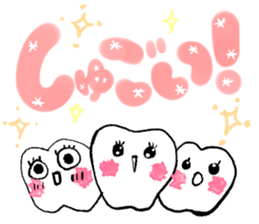 a tooth for a tooth. sticker #14655465