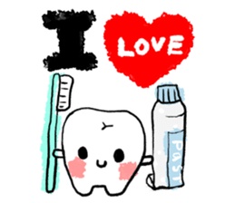 a tooth for a tooth. sticker #14655490