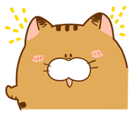 fukupopo cat sticker #14655623