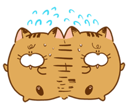 fukupopo cat sticker #14655627
