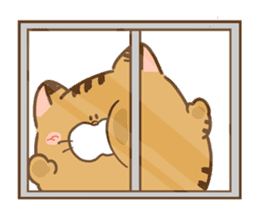fukupopo cat sticker #14655639