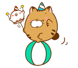 fukupopo cat sticker #14655640