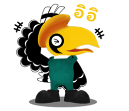Happy Hornbill sticker #14655781