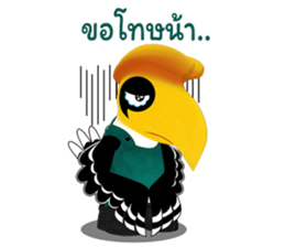 Happy Hornbill sticker #14655782