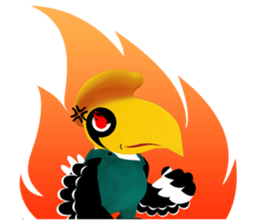 Happy Hornbill sticker #14655788