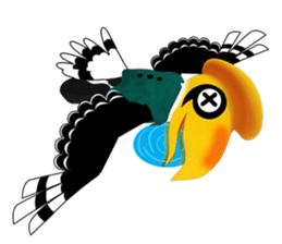Happy Hornbill sticker #14655789