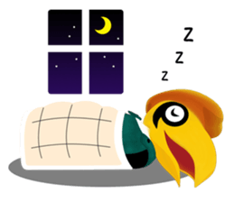 Happy Hornbill sticker #14655792