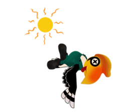 Happy Hornbill sticker #14655802