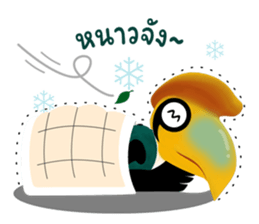 Happy Hornbill sticker #14655803