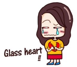 Nine blame Mom (English) sticker #14656181