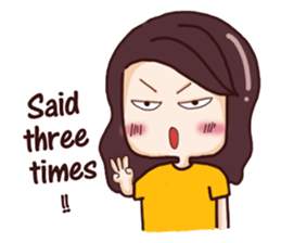 Nine blame Mom (English) sticker #14656185