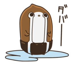 pot friends and penguri sticker #14656636