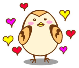 Sparrow of Miyagi2 sticker #14656988