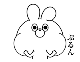 Soft Rabbit/Animated sticker #14657054