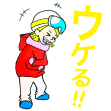 Snowboarder Girl sticker #14657341