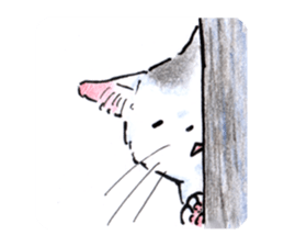 Buchineko is anxious sticker #14657489