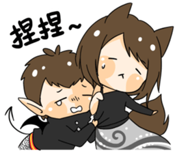 YuBing & ADays`s happy life sticker #14657836