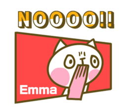 Sticker for Emma sticker #14657912