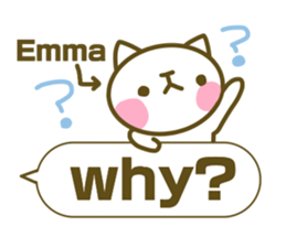 Sticker for Emma sticker #14657918